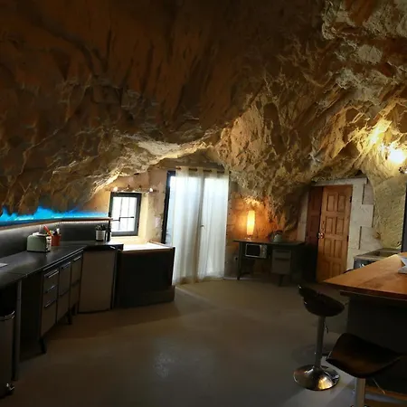 La Grotte Du Moulin Villa Noyers-sur-Cher Exterior photo
